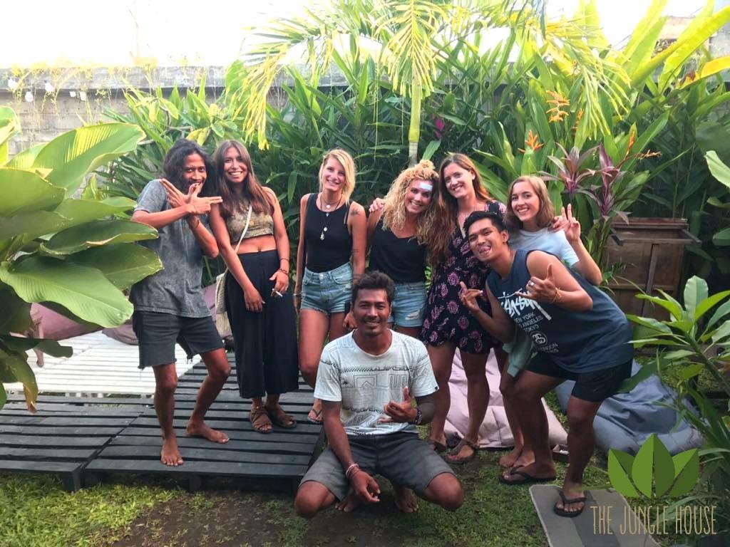 Auberge de jeunesse The Jungle House à Canggu Extérieur photo